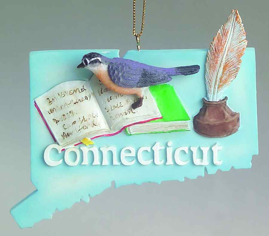 State Keepsake Ornaments Connecticut - No Box by Roman-1