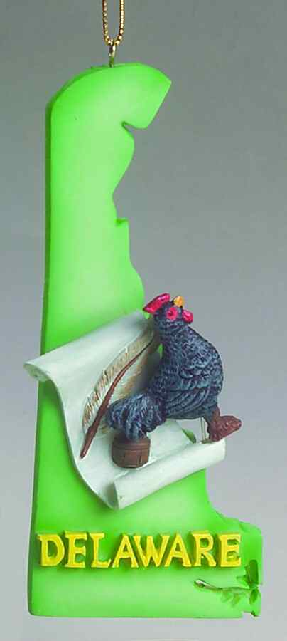 State Keepsake Ornaments Delaware - No Box by Roman-1