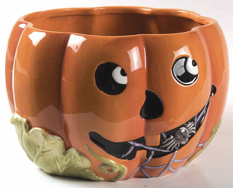Jack-O-Lantern Collection 9" Bowl - With Box by Roman-1