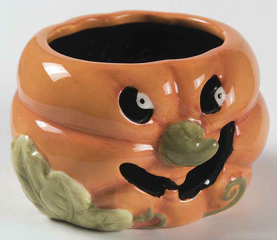 Jack-O-Lantern Collection Votive Holder - Boxed by Roman-1