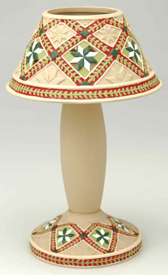 Origins Quilt Collection Candle Lamp - With Box by Roman-1