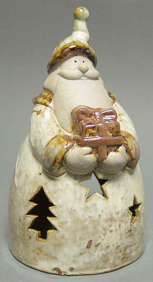 Origins Collection Santa With Gift Votive Holder - No Box by Roman-1