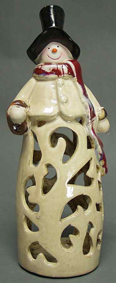 Origins Collection Snowman Tealight Holder - No Box by Roman-1