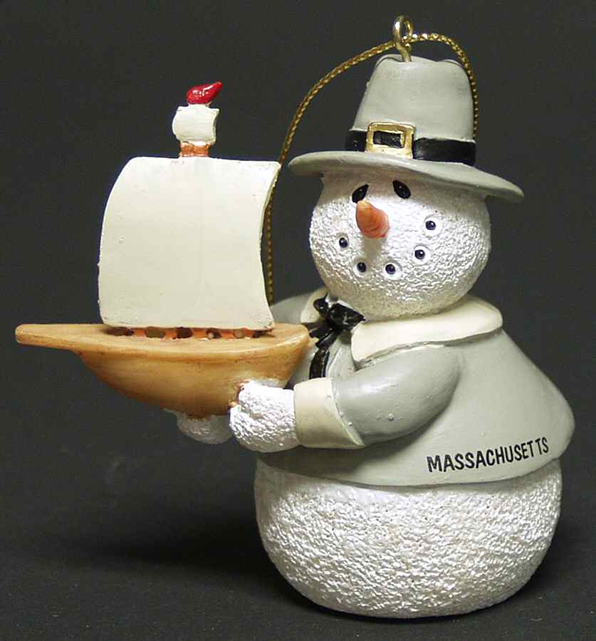 State Snowman Collection Massachusetts - Boxed by Roman-1