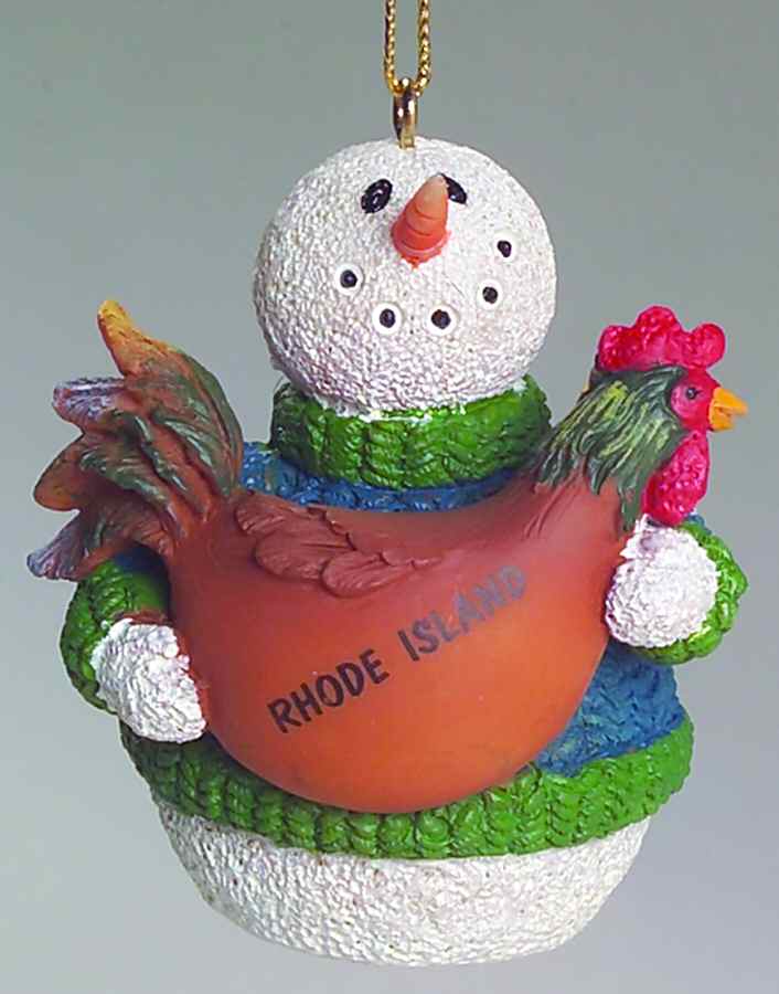 State Snowman Collection Rhode Island - No Box by Roman-1