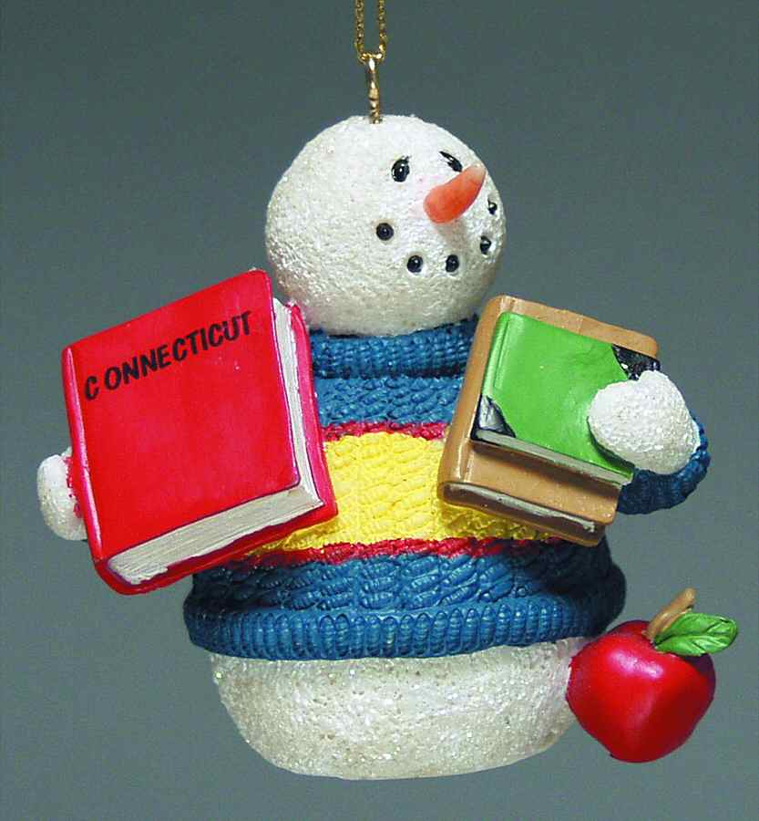 State Snowman Collection Connecticut - No Box by Roman-1
