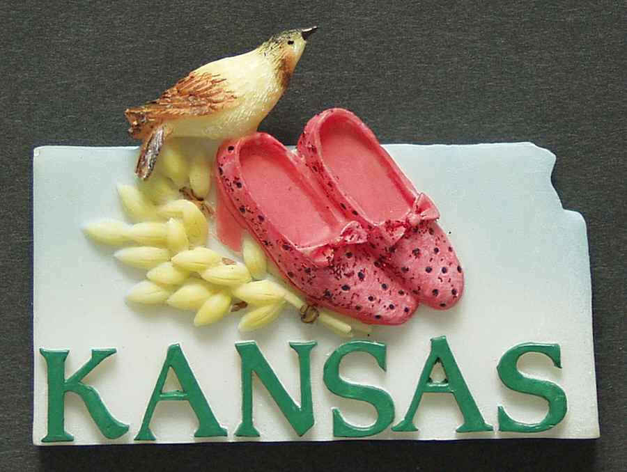 State Magnet Kansas - No Box by Roman-1