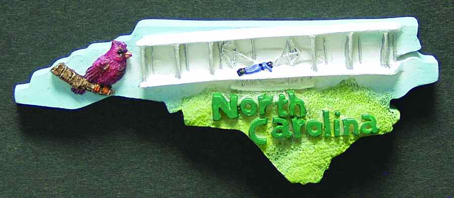 State Magnet North Carolina - No Box by Roman-1