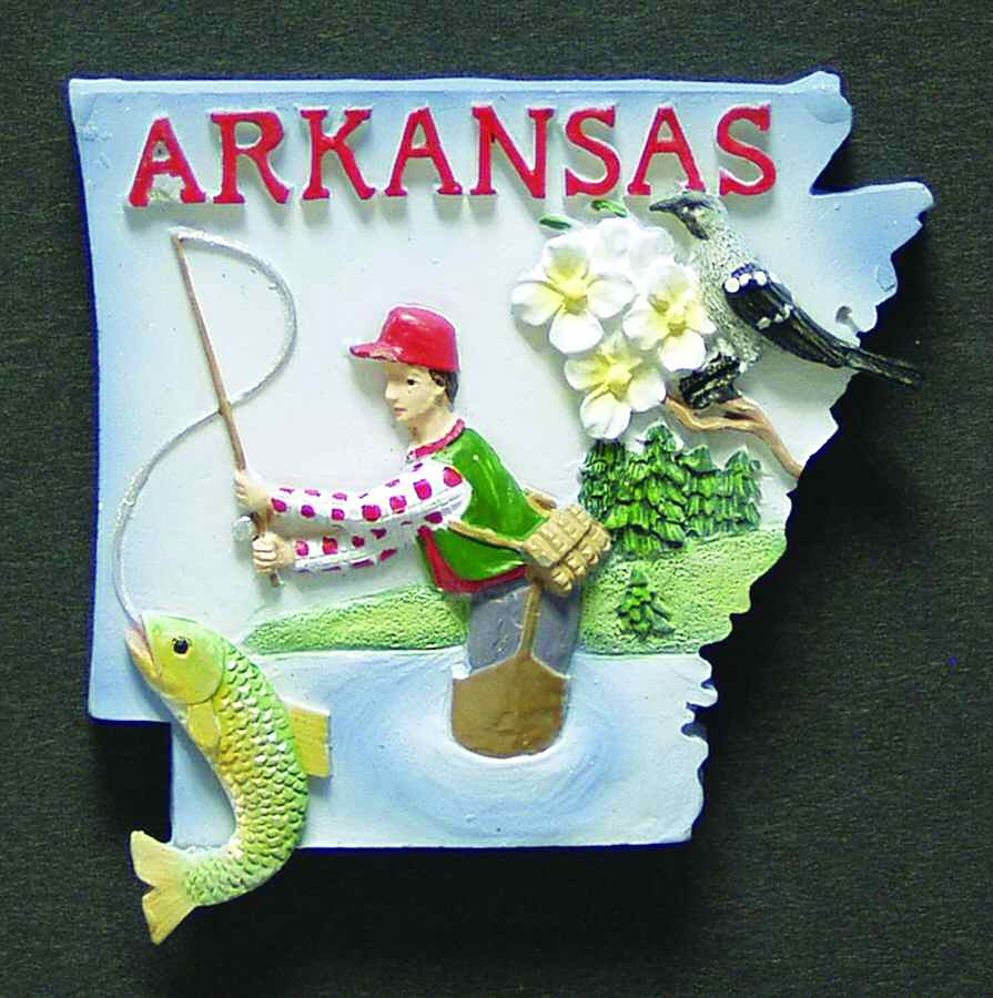 State Magnet Arkansas - No Box by Roman-1