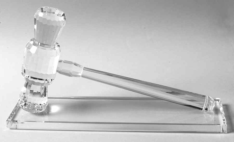 Crystalle Figurines & Giftware Gavel With Base - No Box by Roman-1