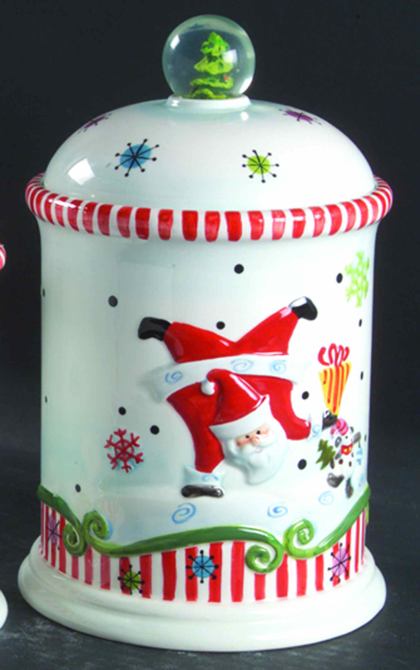 Christmas Juggle Collection Santa Claus Snack Container - No Box by Roman-1