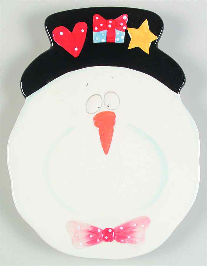 Snowballz! Collection Cheese Plate - No Box by Roman-1