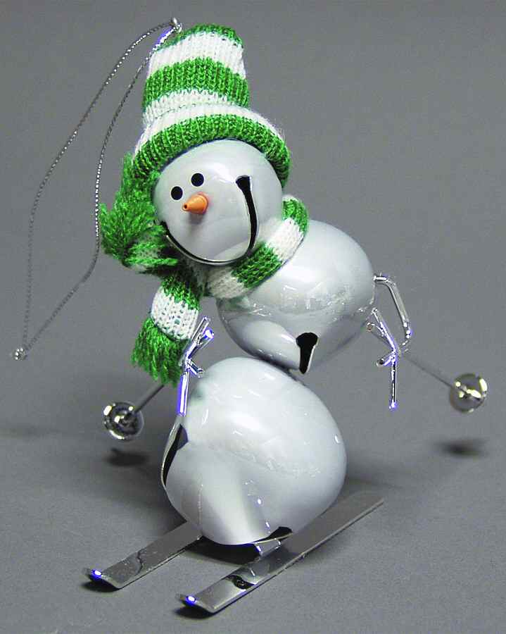 Snowballz! Collection Snowbell Skiing-Green - No Box by Roman-1