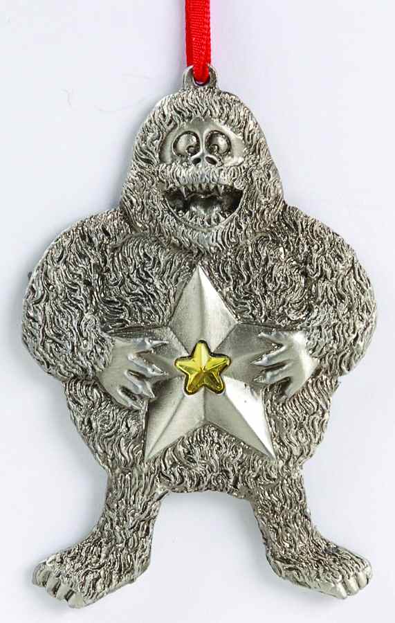 Rudolph the Red-Nosed Reindeer Bumble-Pewter Ornament - Boxed by Roman-1