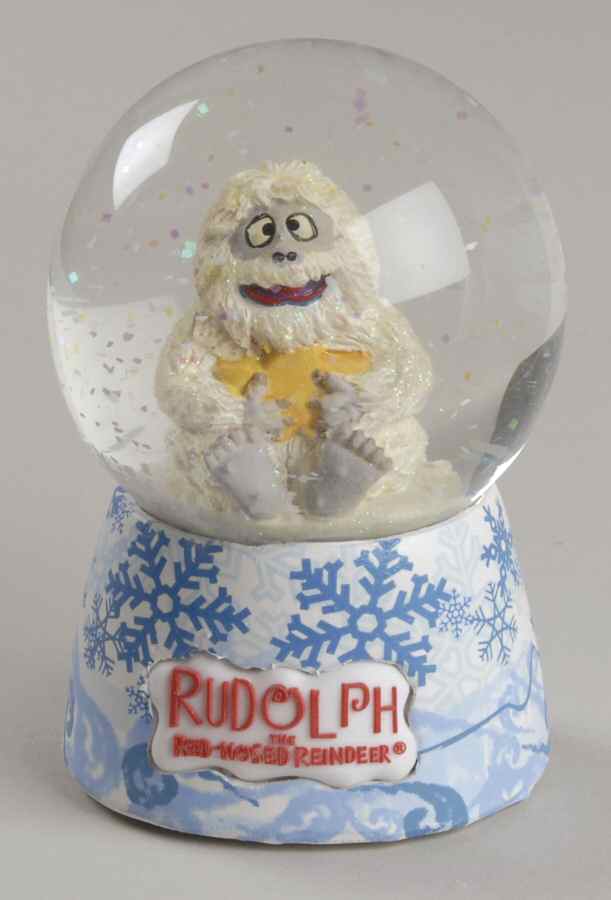 Rudolph the Red-Nosed Reindeer Bumble Snow Globe - Boxed by Roman-1