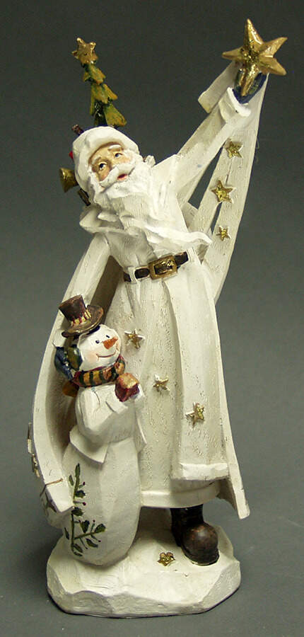 Woodlands Collection Santa-Reaching For The Star - No Box by Roman-1