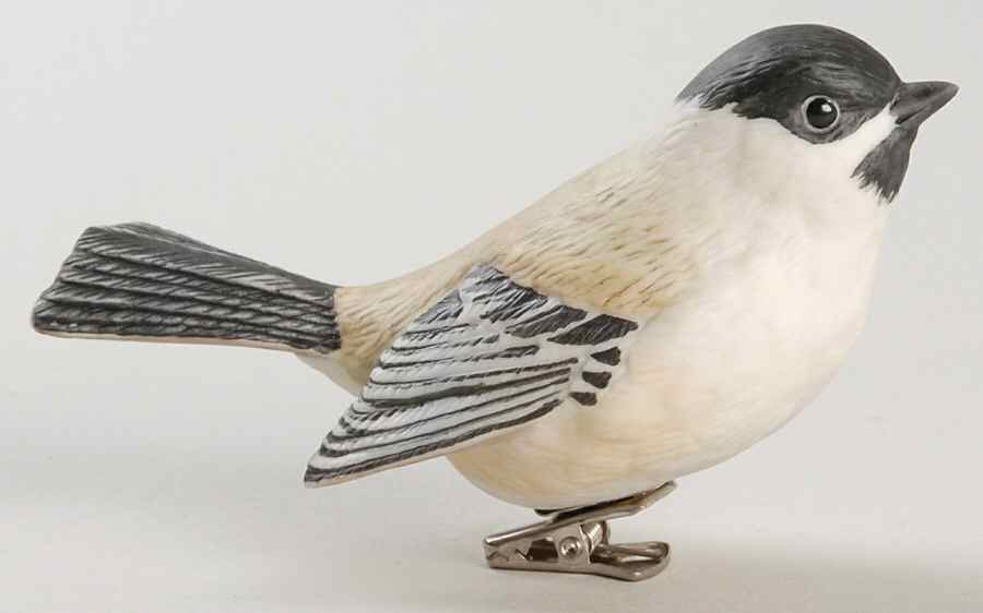 Woodlands Collection Chickadee Clip-On Ornament - No Box by Roman-1