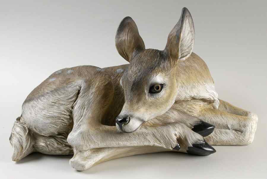 Woodlands Collection Sleeping Deer - No Box by Roman-1