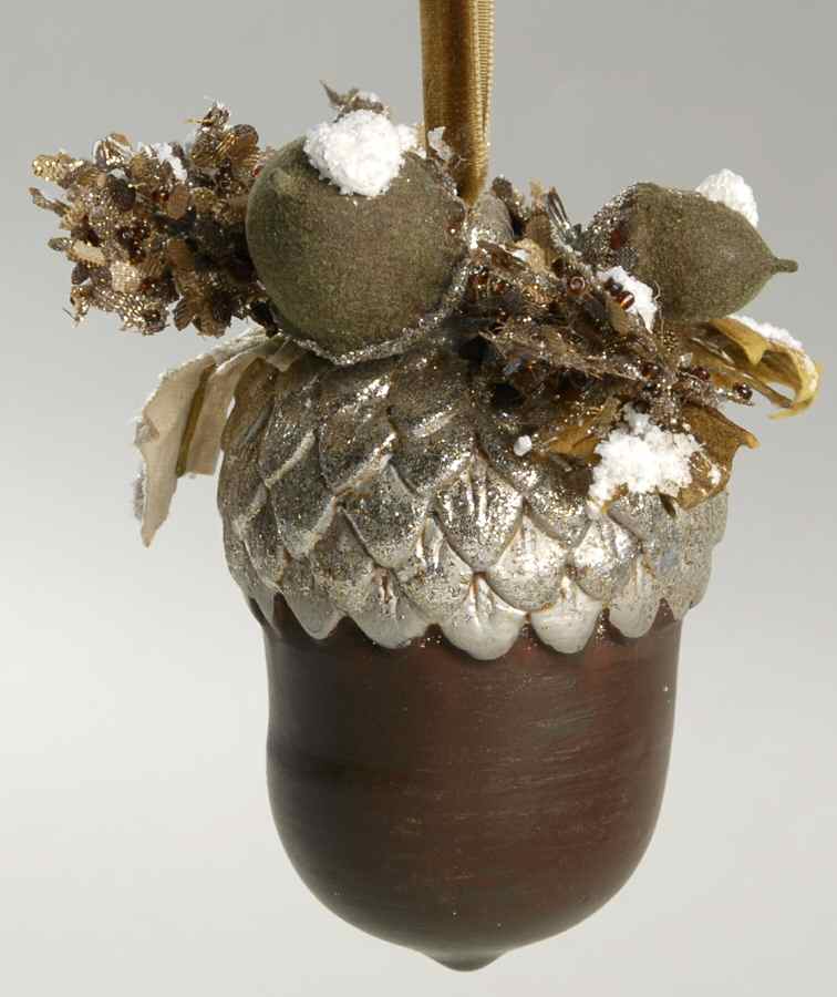 Woodlands Collection Acorn Ornament - No Box by Roman-1