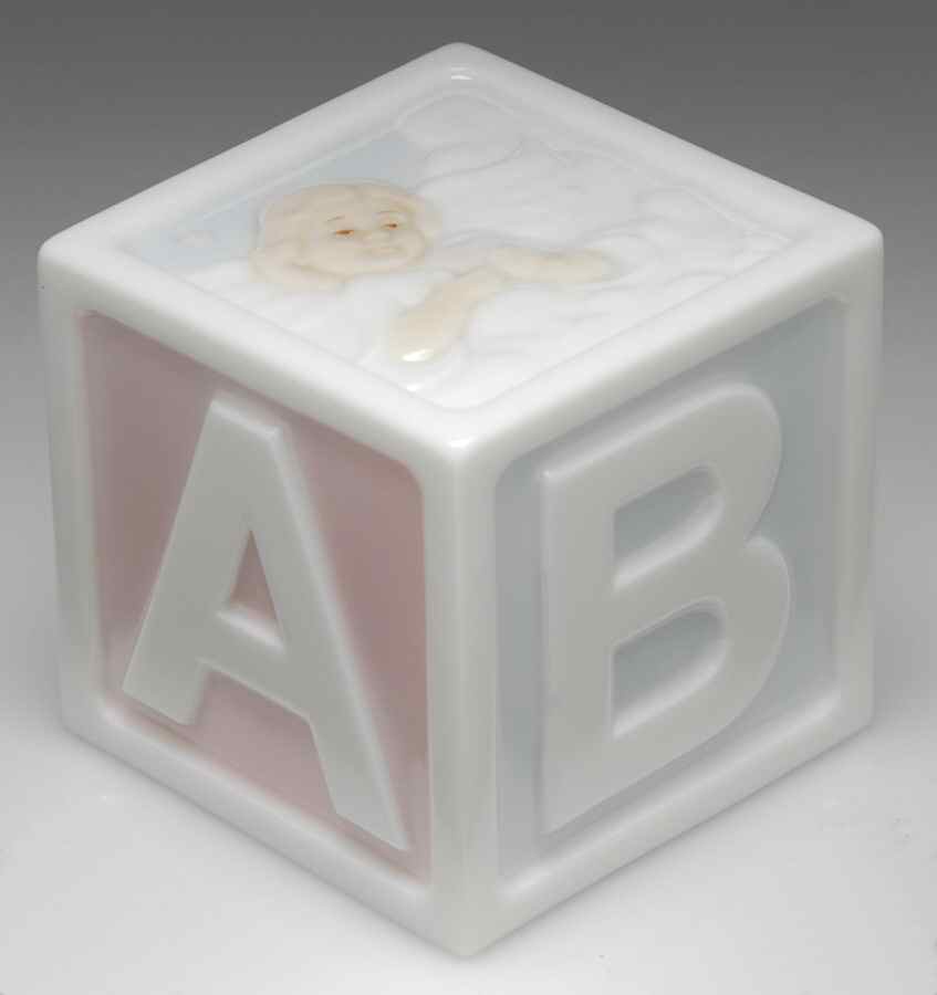 Valencia Classics Abcd Baby Block - Boxed by Roman-1