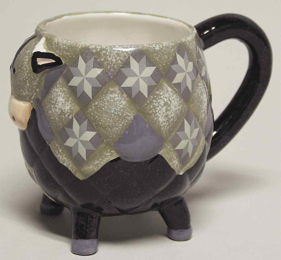 Patchwork Giftware Cow Mug - Boxed by Roman-1
