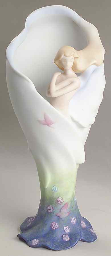 Impressions Giftware Butterfly Angel Vase - Boxed by Roman-1