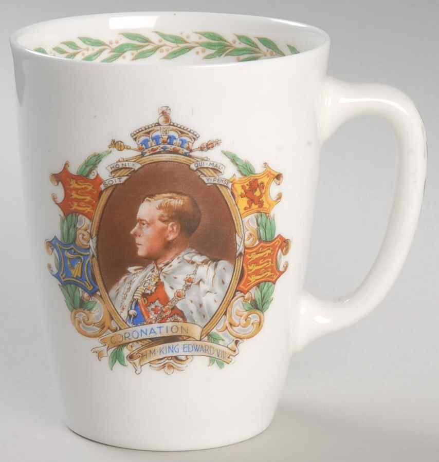 Royalty & Political Commemoratives Edward Viii Coronation Mug - No Box by Royal Doulton-1