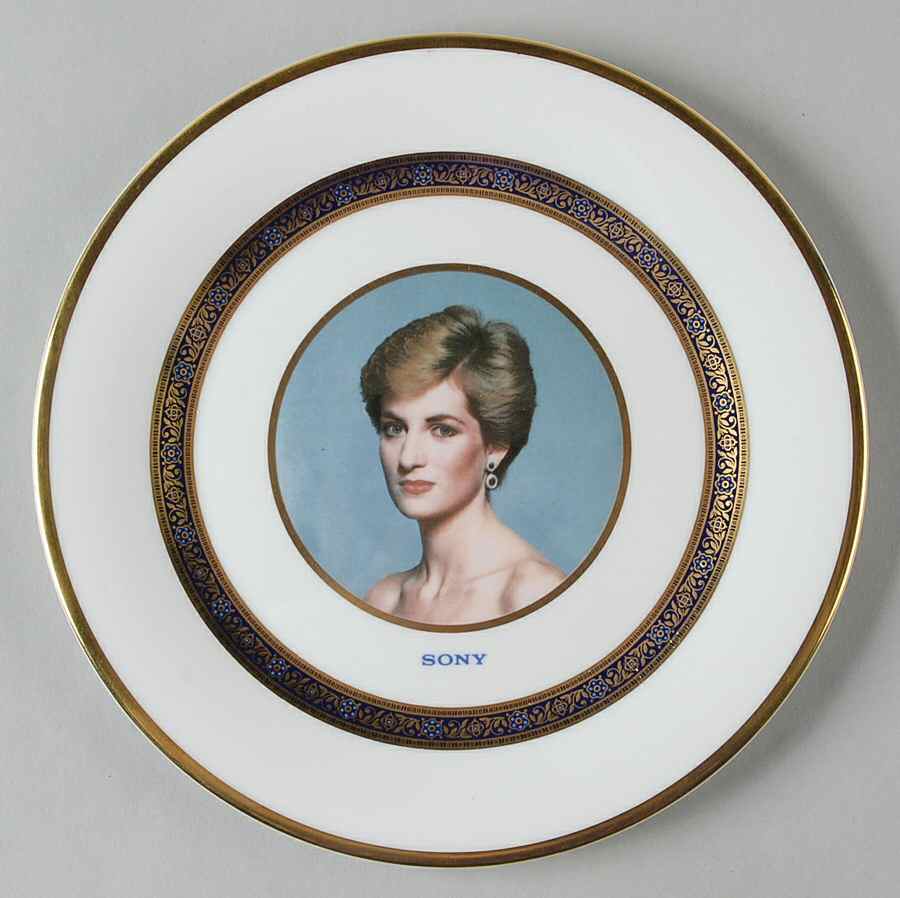 Royalty & Political Commemoratives Princess Diana 1991 Sony Visit - No Box by Royal Doulton-1