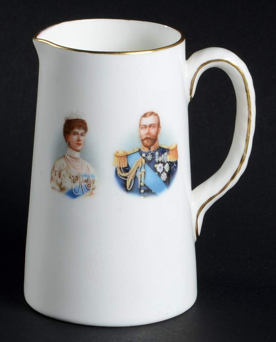 Royalty & Political Commemoratives George V & Mary Coronation Jug - No Box by Royal Doulton-1