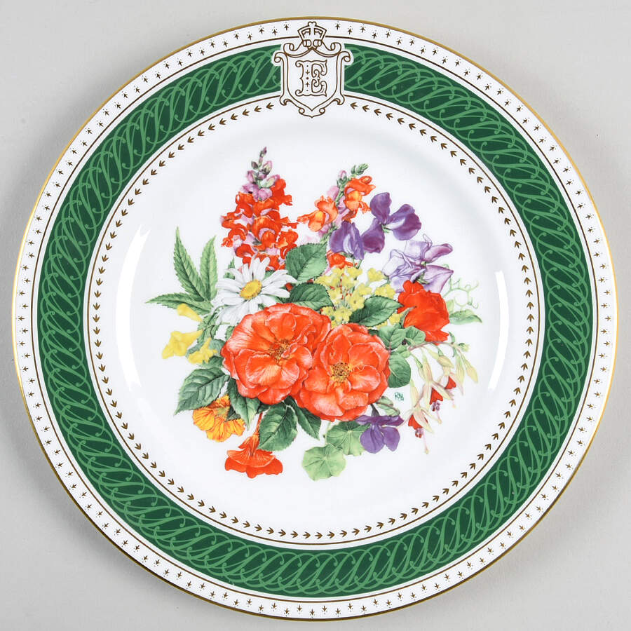 Royalty Commemoratives Queen Mother Royal Birthday Bouquet - No Box by Royal Crown Derby-1