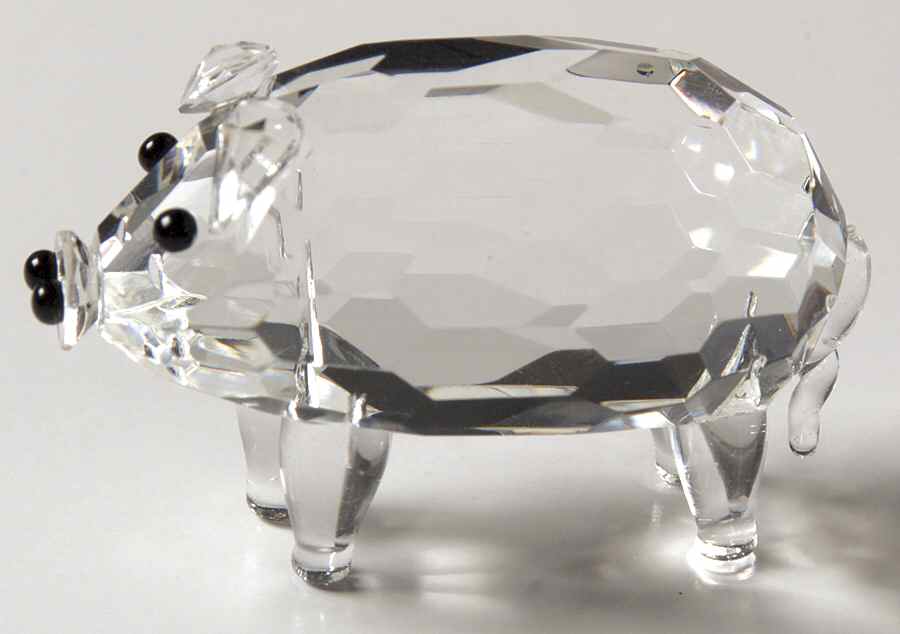 Crystalle Animals Pig Small - No Box by Roman-1