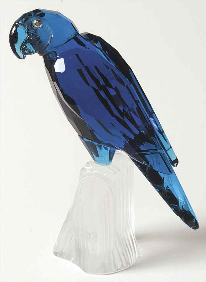 Crystalle Animals Parrot Blue - No Box by Roman-1