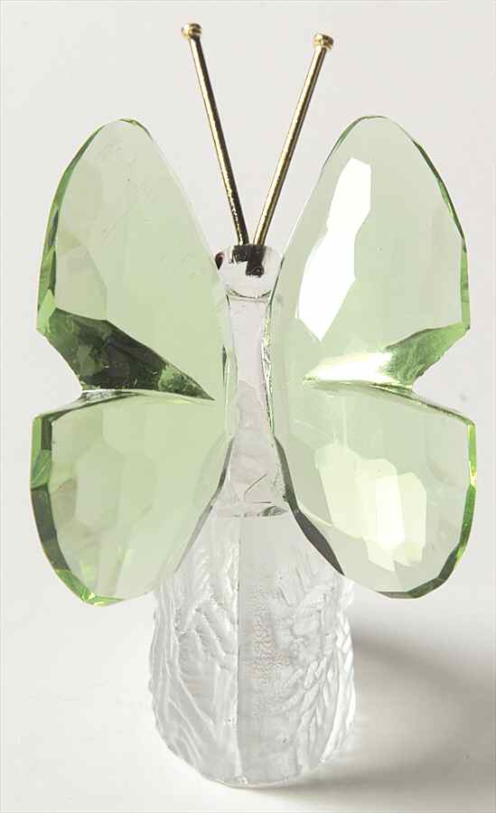 Crystalle Animals Butterfly Green - No Box by Roman-1