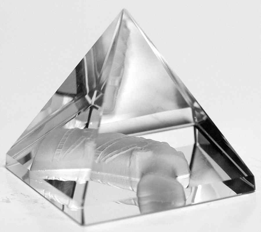 Crystalle-Museum Pyramid Of Nefertiti-Medium - No Box by Roman-1