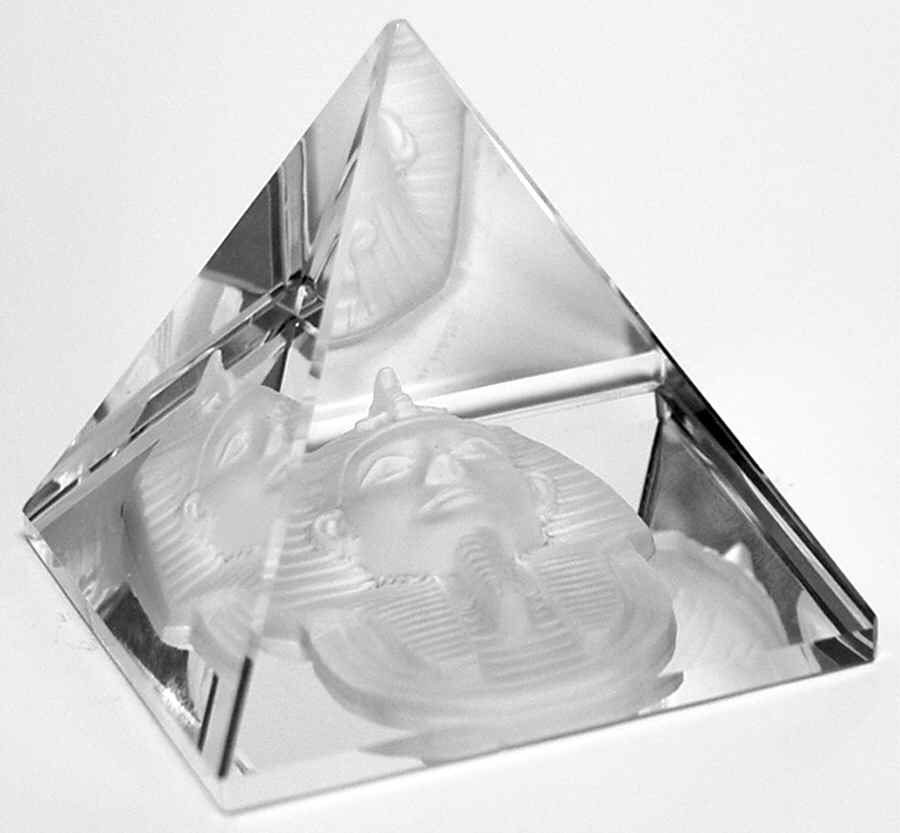 Crystalle-Museum Pyramid Of King Tut-Large - No Box by Roman-1