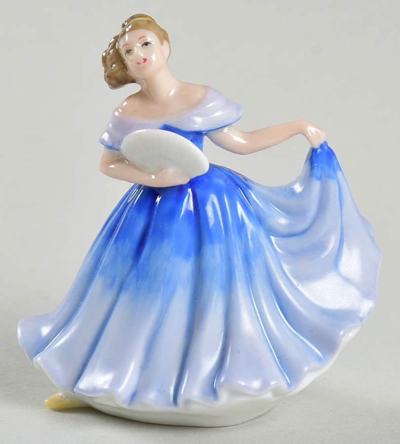 Miniature Ladies Elaine - Boxed by Royal Doulton-1