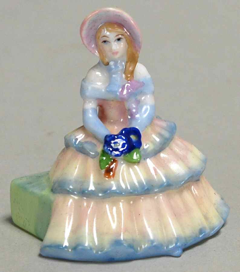 Miniature Ladies Daydreams - No Box by Royal Doulton-1