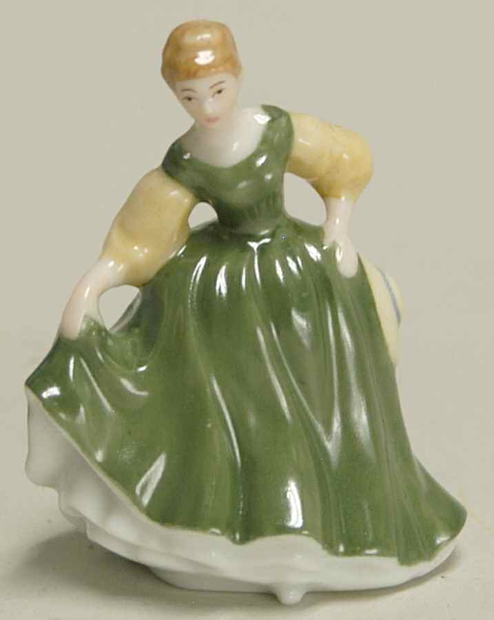 Miniature Ladies Fair Lady - With Box by Royal Doulton-1