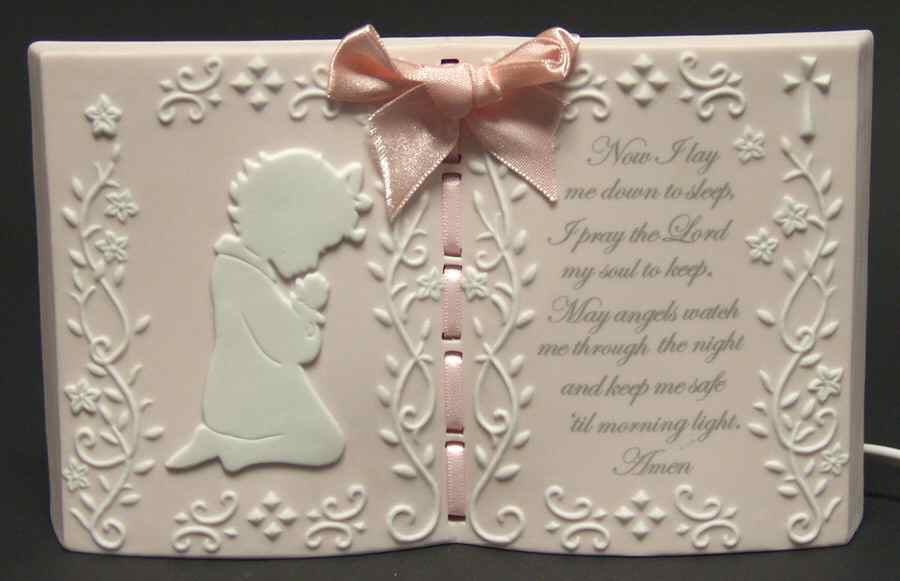 Baby Gifts Praying Girl Night Light - No Box by Roman-1