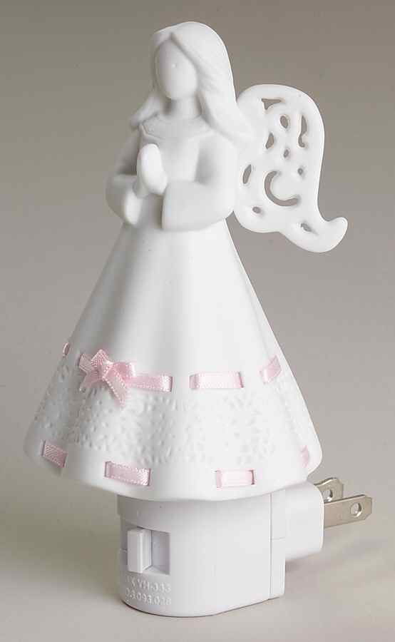 Baby Gifts Angel Walks W/ Me-Pink Nightlight - Boxed by Roman-1