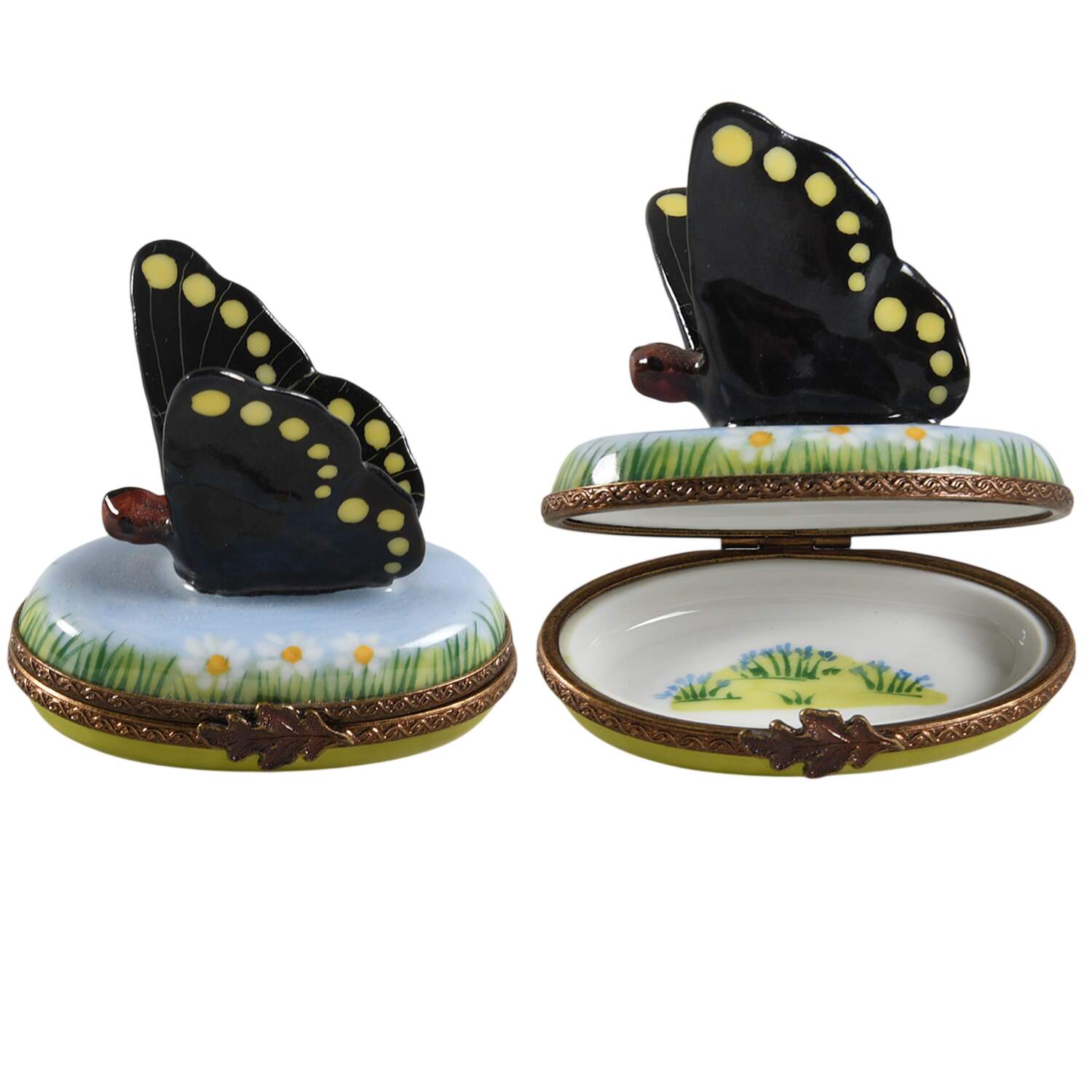 Rochard Limoges Box Butterfly - Boxed by Rochard-1
