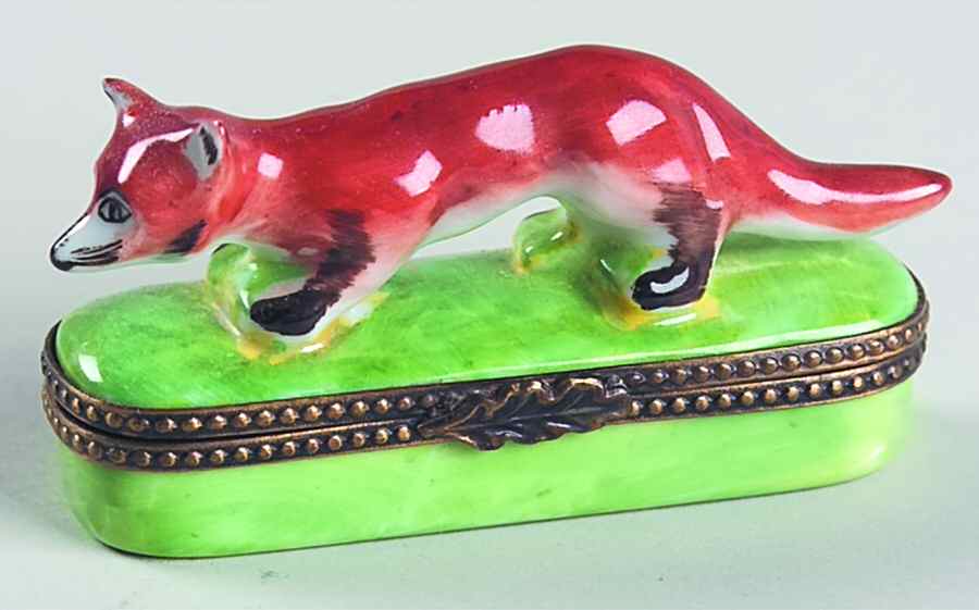 Rochard Limoges Box Fox - No Box by Rochard-1