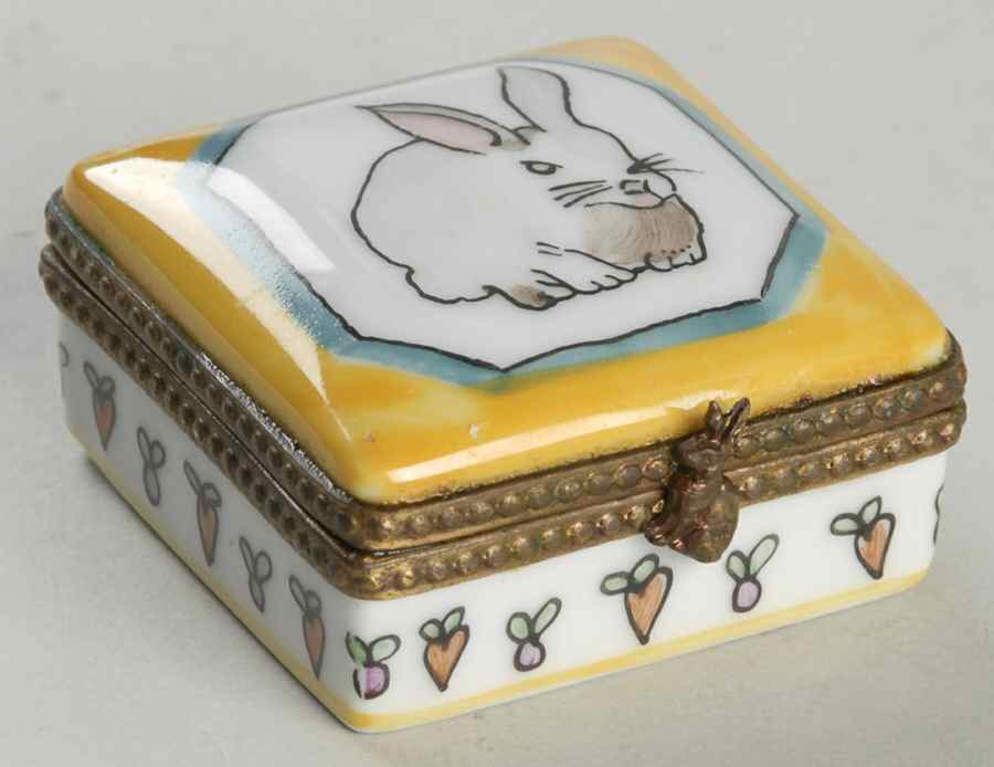 Rochard Limoges Box Square Box - No Box by Rochard-1