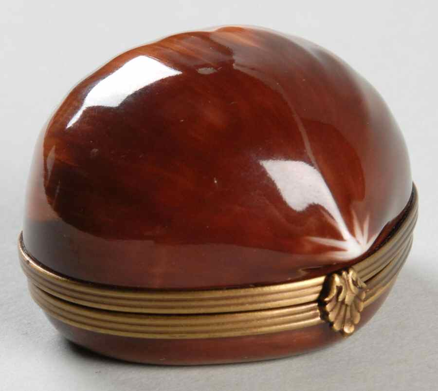 Rochard Limoges Box Buckeye Nut - Boxed by Rochard-1