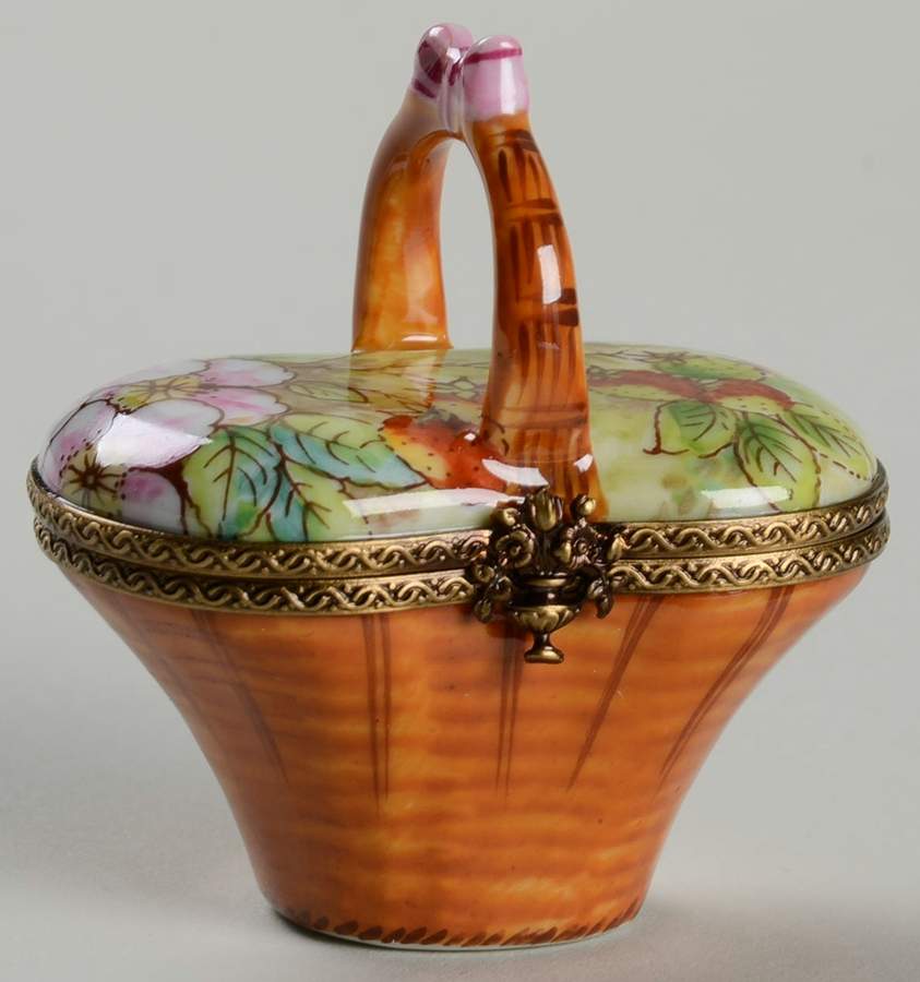 Rochard Limoges Box Strawberry Basket - No Box by Rochard-1