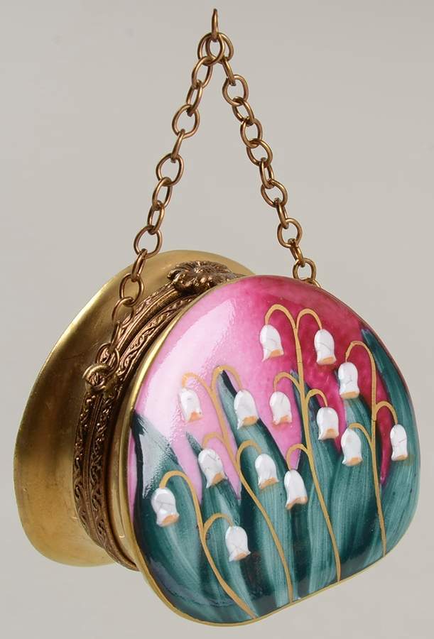 Rochard Limoges Box Lily Of The Valley Purse - No Box by Rochard-1