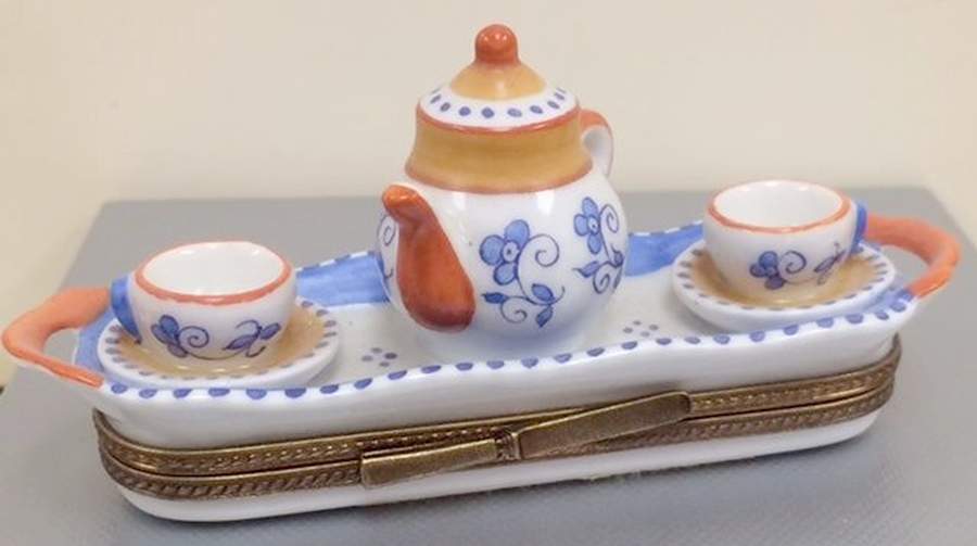 Rochard Limoges Box Tea For Two - No Box by Rochard-1