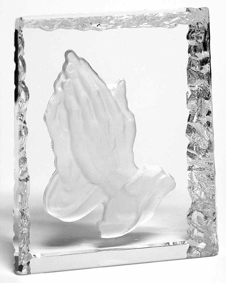 Crystalle Religious Praying Hands - No Box by Roman-1