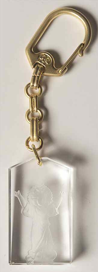 Crystalle Religious Divine Child Keychain - No Box by Roman-1