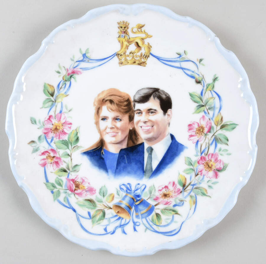 Royal Albert Royalty Giftware Prince Andrew Sarah Ferguson Marriage  - No Box by Royal Albert-1